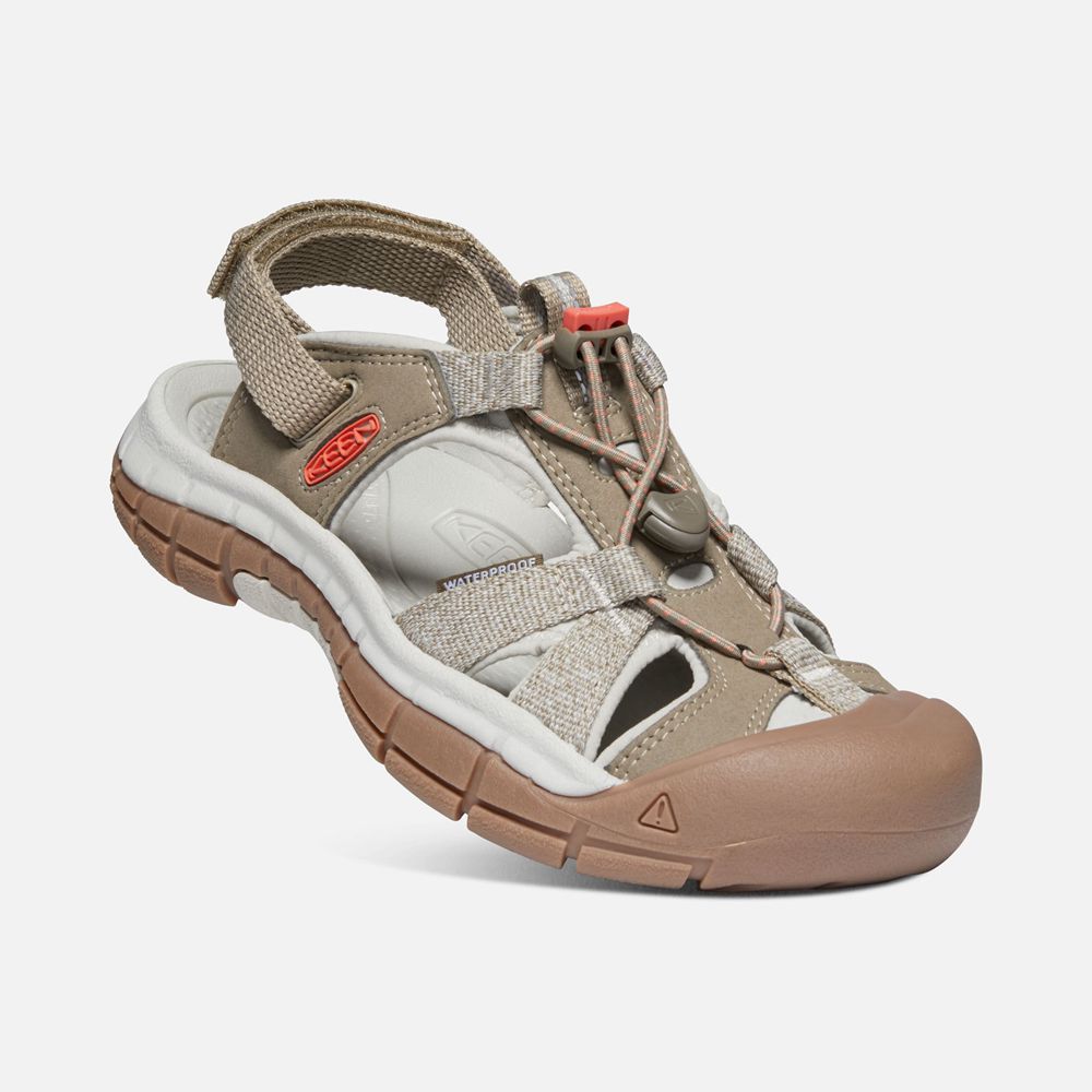 Keen Sandaal Dames Beige/Koraal - Ravine H2 - 51209-DFOV